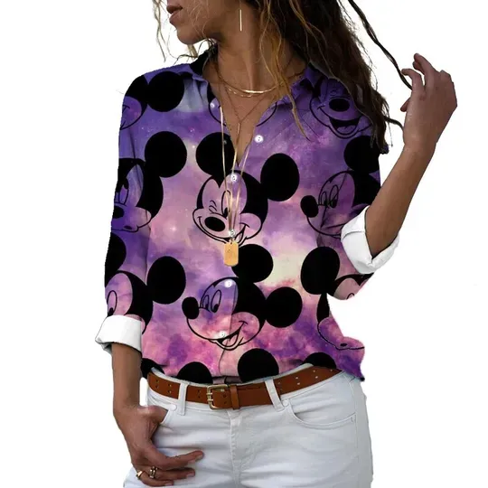 Disney Mickey Casual Cute Shirt