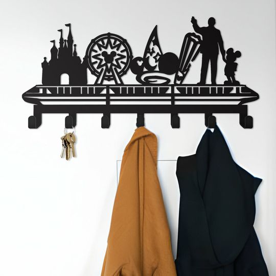 Mickey Monorail Key Holder, Disney Housewarming Gifts