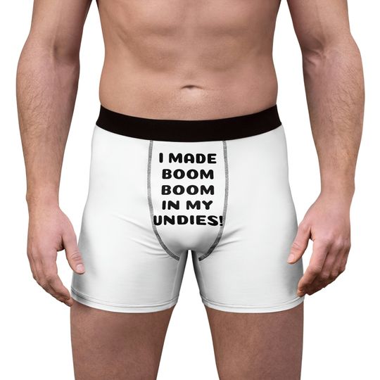 I Made Boom Boom, Toxic Waste, gag, Men's Boxer Briefs