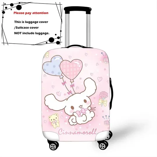 Cute Printed Sanrio Cinnamoroll Luggage Cover