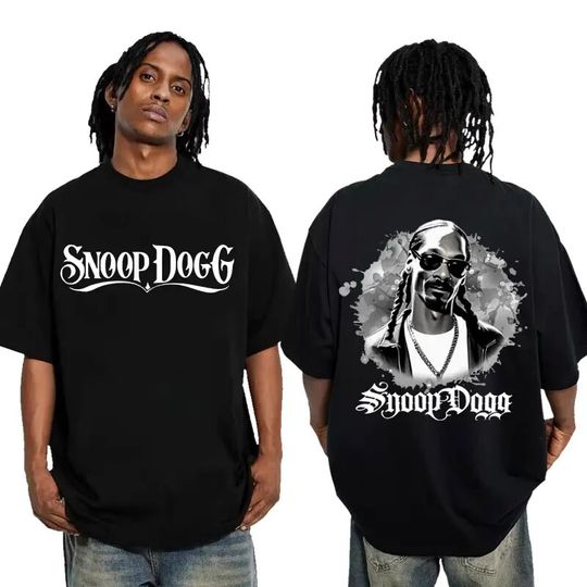 Rapper Snoop Dogg Vintage Graphics T Shirt