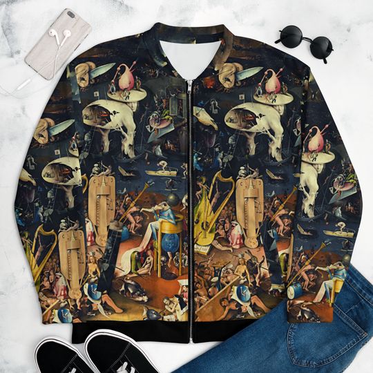 The Garden Of Earthly Delights, Hieronymus Bosch Bomber Jacket