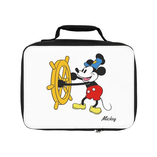 Disney Steamboat Mickey Lunch Bag
