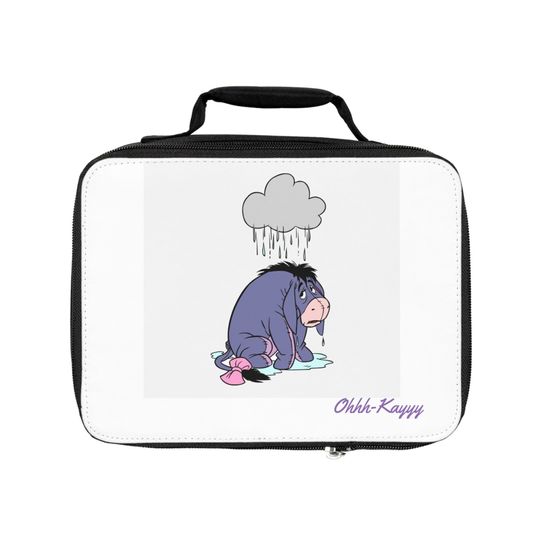 Disney Eeyore "Ohhh-Kayyy"  Lunch Bag
