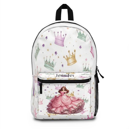 Cute Princess Backpack For Daughter, Gift for Kids, Personalized Kids Backpack