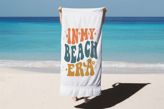 Taylor Beach Towel, Vacation Gift, Holiday Gift
