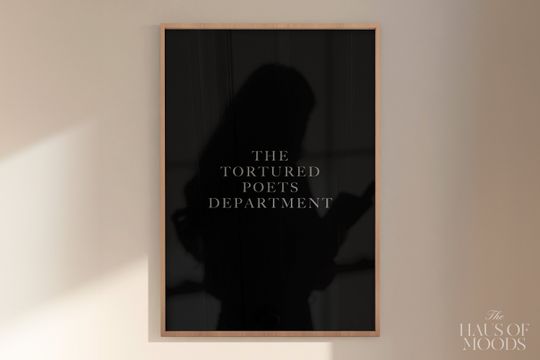 The Tortured Poets Department Poster