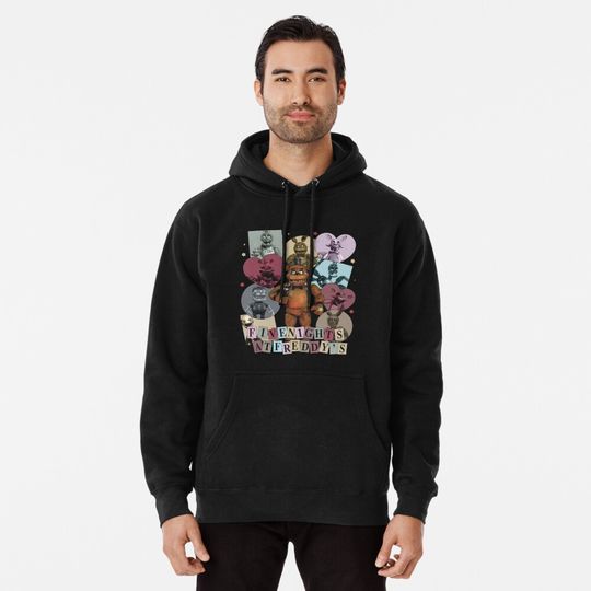 FNAF Five Nights at Freddy's Eras Tour Hoodie