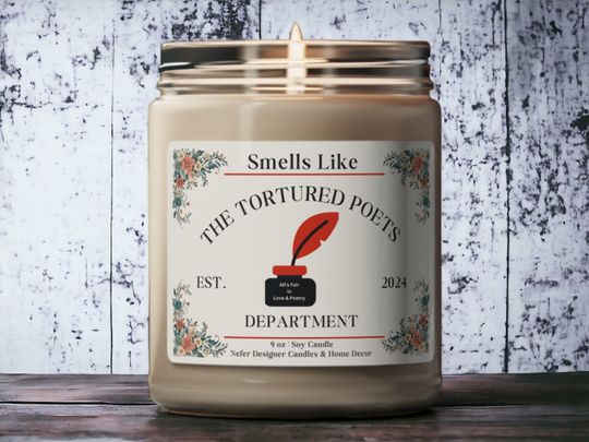 Smells Like the Tortured Poets Department Candle
