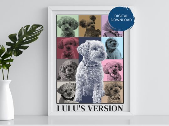 Custom Eras Tour Print, Dog Era's Tour Poster