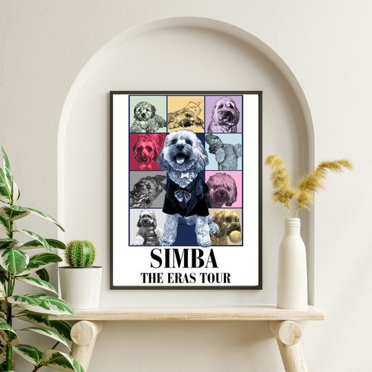 Custom Pet Eras Tour Poster