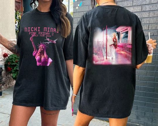 Nicki Minaj Pink friday 2 Gag city world tour 2024 Shirt