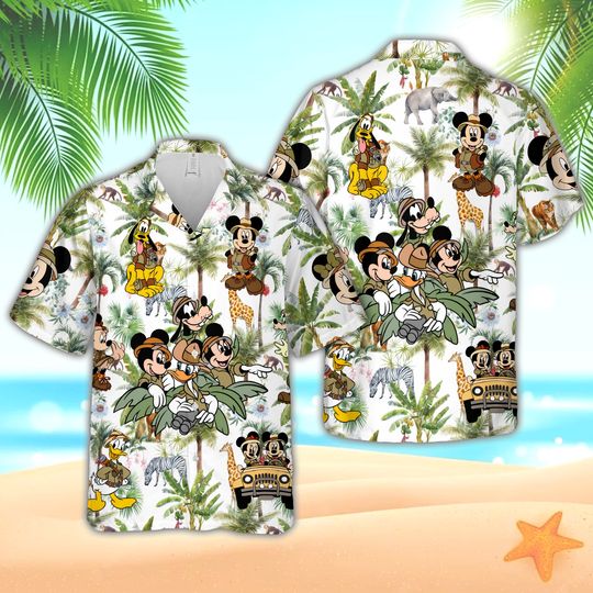 Ddisneyland Safari Zone Trip Shirt Ddisney Mickey Mouse Family Summer Vacation Matching Shirt