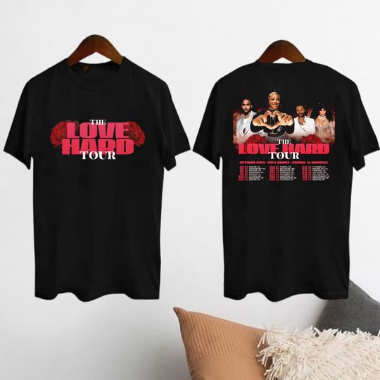The Love Hard Tour 2024 Keyshia Cole Shirt, Keyshia Cole Concert Shirt, Keyshia Cole Fan Gift