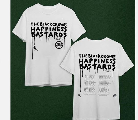 The Black Crowes Happiness Bastards Tour 2024 T-Shirt