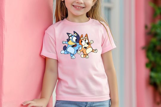 BlueyDad and Bingo T-shirt, Disney Shirt, Sassy Shirt, Cartoon Shirt