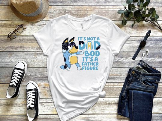 BlueyDad Dad T-shirt, Bandit Heeler Shirt, Dog Family Shirt, Disney Shirt