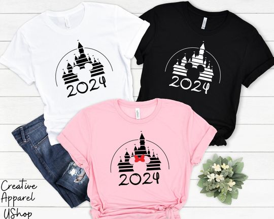 Custom Disney Family Vacation 2024 Shirt, Matching Disneyworld 2024 Shirt