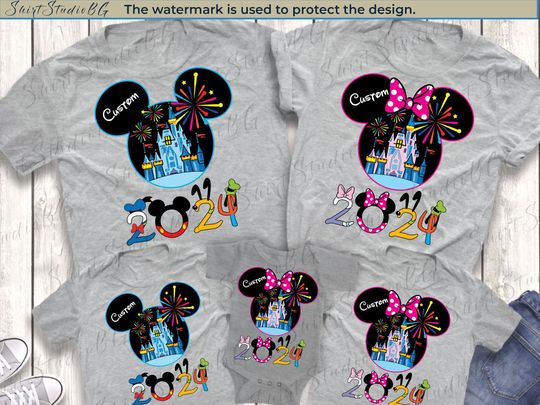 Personalized Disneyland 2024 Shirts, Disney Family Shirts