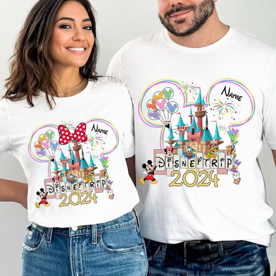 Personalized Family Trip 2024 Shirt, Disney Wish Trip 2024 Shirt