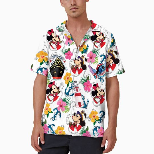 Disney Cruise Hawaiian Shirt, Mickey Hawaii Shirt