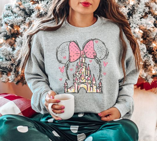 Minnie Sweatshirt, Mickey And Friends Sweatshirt, Disneyland Sweatshirt
