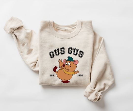 Disney Gus Gus Sweatshirt, Gus Gus Christmas Sweatshirt, Disneyland Sweatshirt