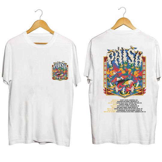 Phish Summer 2024 Tour Shirt, Phish Band Fan Shirt, Phish 2024 Concert Shirt
