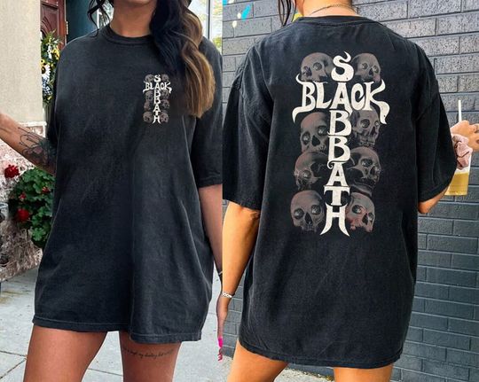 Vintage Black Sabbath Band Music T-Shirt, Black Sabbath Music Tee, Black Sabbath lover Gift