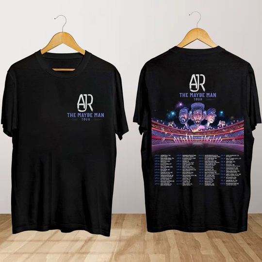 AJR The Maybe Man Tour 2024 T Shirt, AJR Band Concert Shirt