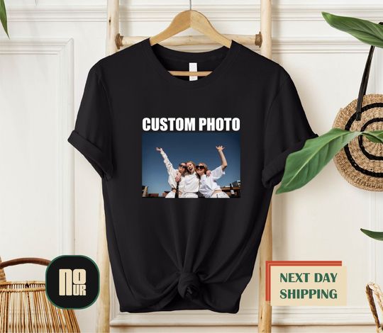 Photo Shirt, Custom Shirt With Photo, Custom Photo Shirt, Custom T-Shirt Graphic