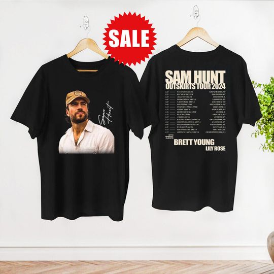 2024 Sam Hunt Outskirts Tour T-Shirt
