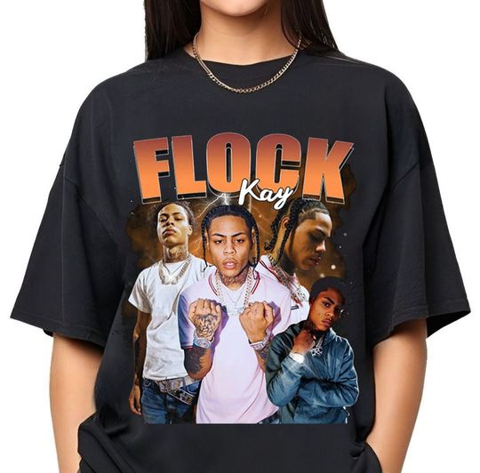 Kay Flock Shirt, Vintage Kay Flock Shirt