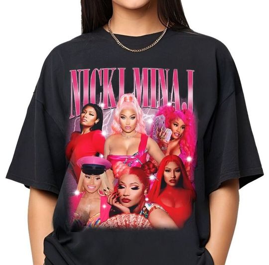 Vintage Nicki Minaj Shirt, Nicki Minaj Tour 2024 Shirt