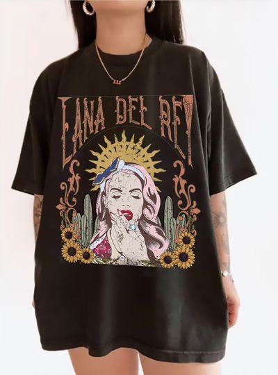 Lana Del Rey Vintage Shirt - Music Tour 2023 Exclusive Tee