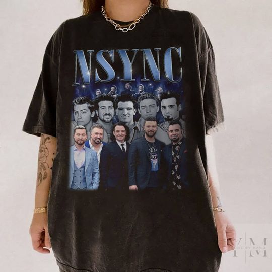 NSYNC 90s Band Music Comfort Colors Shirt, Bootleg Boy Band Vintage Shirt