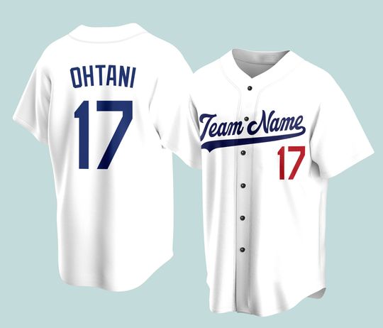 Personalized Name Ohtanii Baseball Jersey Custom Request Baseball Game Day