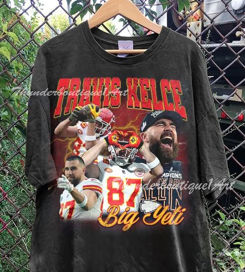Vintage Travis Kelce Shirt,Football Fan Tee,Game Day Shirt, America Football Shirt