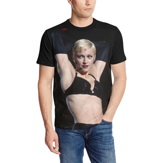 90s Madonna Girlie Tour T-Shirt for Men/Women/Madonna T-Shirts