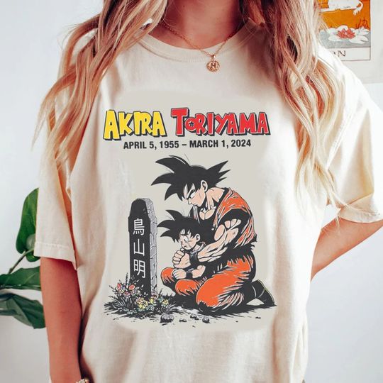 Rip 1955  2024 Akira Toriyama Shirt, Akira Toriyama Shirt, Akira Toriyama