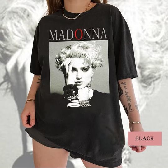 Madonna Vintage Shirt, Madonna Tour 2024 Shirt