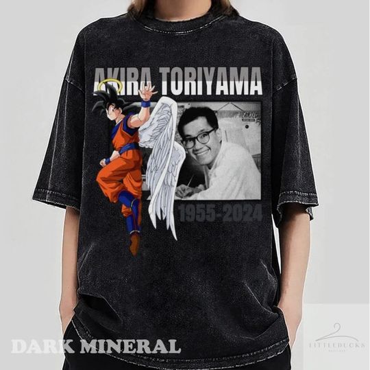 Angel Goku Shirt, Akira Toriyama Tribute, Dragon Ball Z Unisex Shirt