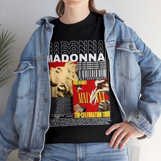 Madonna T-Shirt - Madonna Hoodie - Celebration Tour T-Shirt