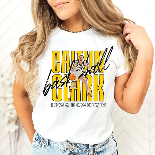 Caitlin Clark Iowa Basketball T-Shirt, Hawkeyes Graphic Tee