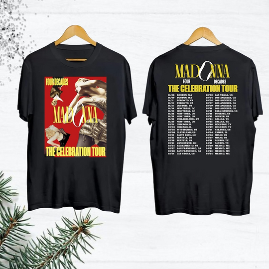 Madonna The Celebration Tour 2024 T-Shirt