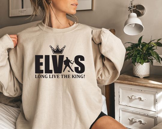 Elvis Presley Sweatshirt, Elvis Presley Gift, Elvis Presley Lovers Sweatshirt