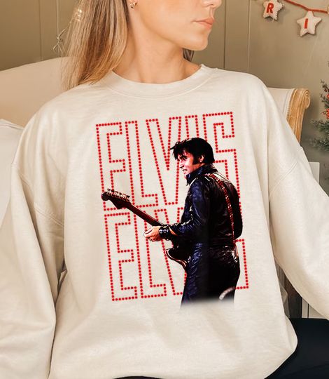 Elvis Presley 68 Comeback Special Sweatshirt