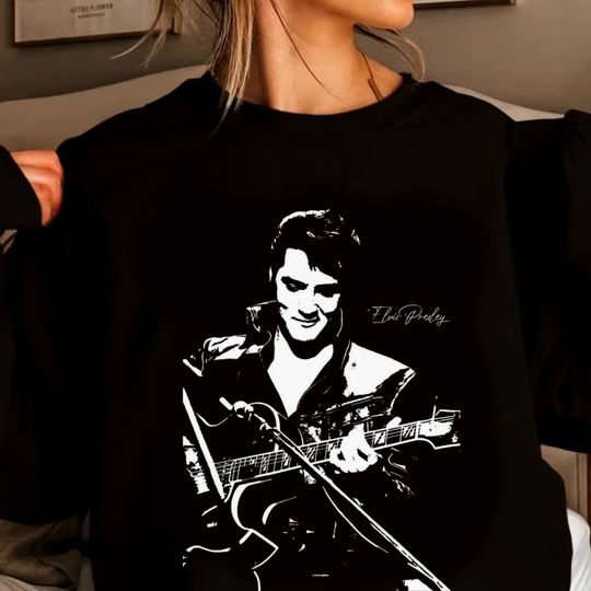 Elvis Presley Sweatshirt, Rock and Roll, Elvis Presley Sweatshirt, Elvis Presley Sweater