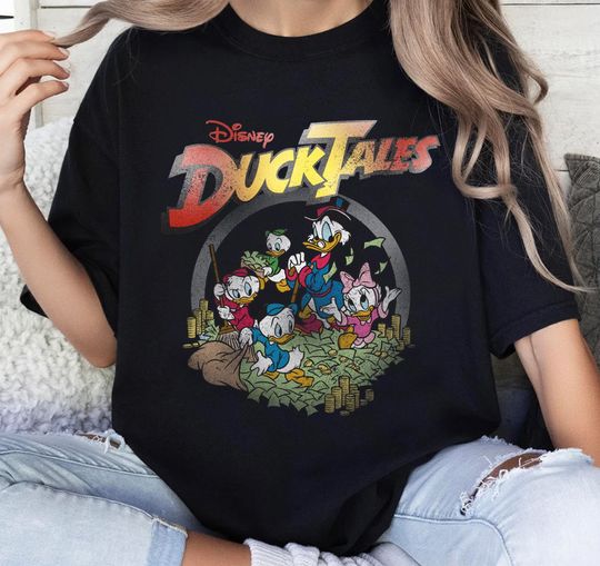 Disney DuckTales Logo All Characters T-Shirt