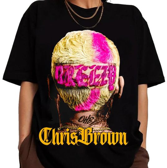 Vintage Chris Brown 11:11 Tour 2024 T-Shirt